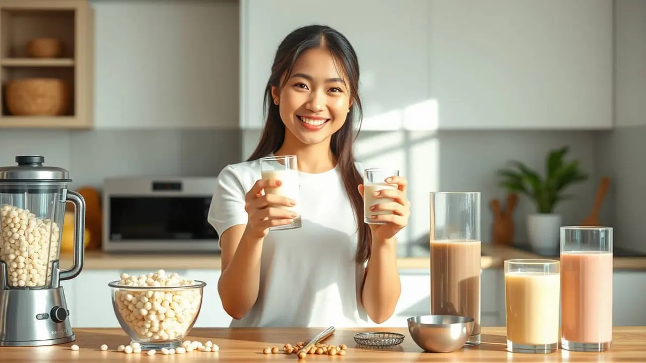 resep susu kedelai