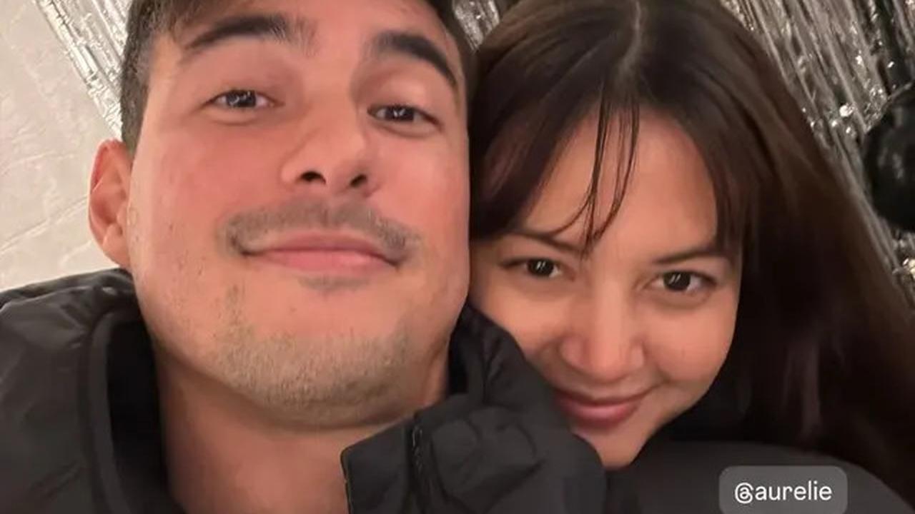 Gaya Simpel Aurelie Moeremans Menikah dengan Tyler Bigenho di Amerika Serikat