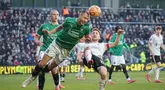 Liverpool dikalahkan oleh Plymouth Argyle di babak keempat Piala FA 2024/2025 di Home Park, Minggu (09/02/2025) WIB Night. (Foto AP/Hibah Alastair)