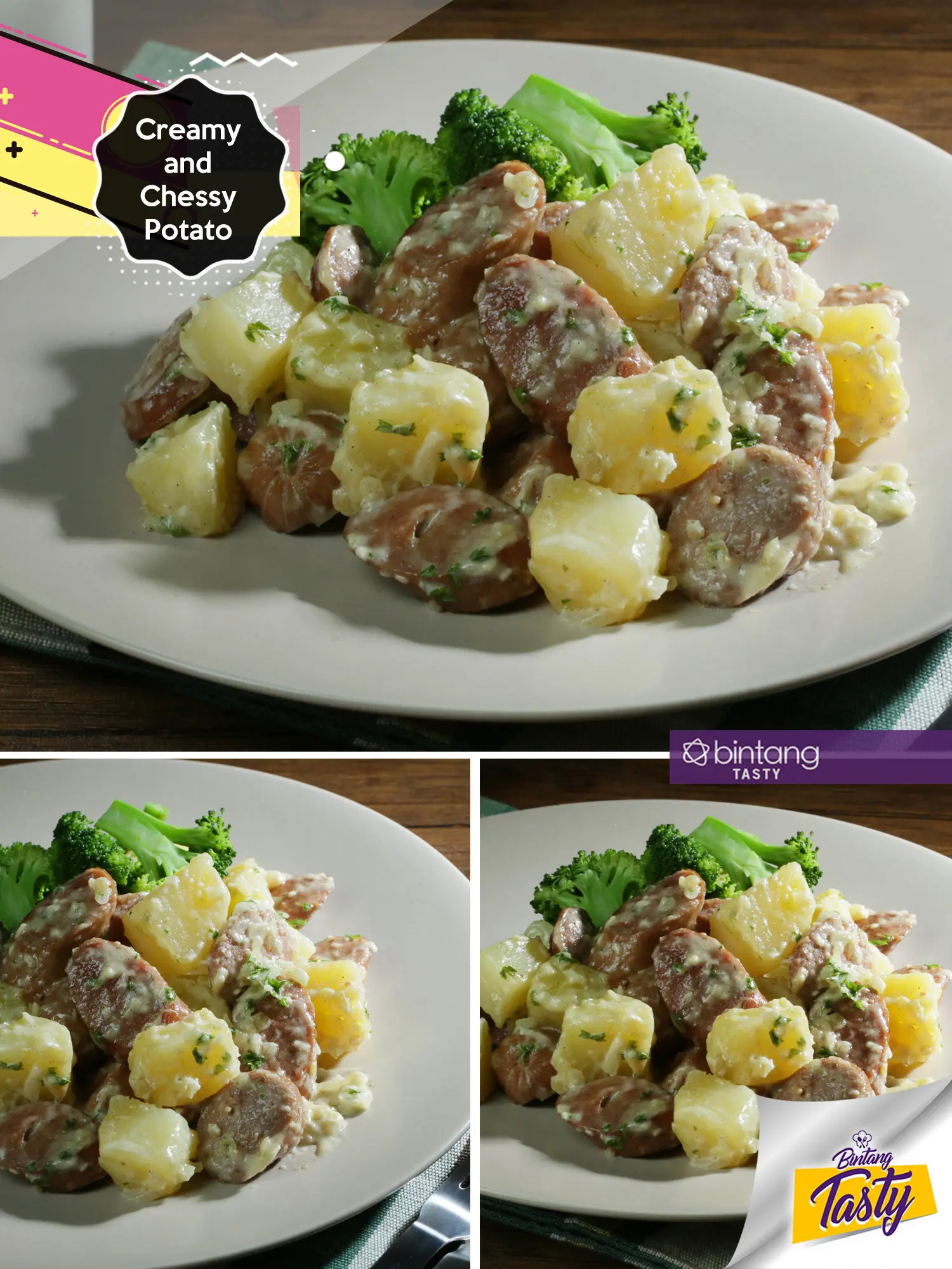 Creamy and Cheesy Potato. (Foto: Bambang E. Ros/Bintang.com Digital Imaging: M. Iqbal Nurfajri/Bintang.com, Chef: Arum Sari)