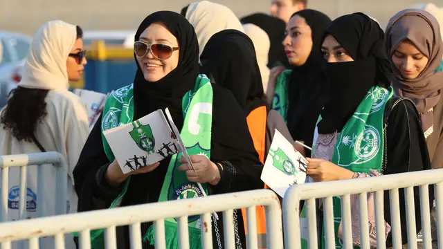 Wanita Arab Saudi, Suporter Wanita Arab Saudi