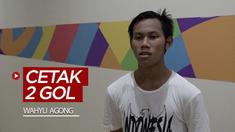Berita video komentar Wahyu Agong setelah menorehkan dua gol untuk Timnas Indonesia U-16 dalam laga uji coba.
