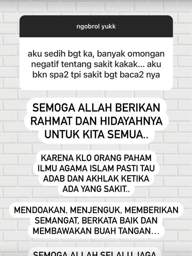 Unggahan Kartika Putri. (Foto: Dok. Instagram @kartikaputriworld)
