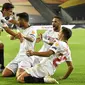 Sevilla sukses melangkah ke final Liga Europa usai menaklukkan Manchester United (MU) pada partai semifinal di RheinEnergie, Senin dinihari WIB (17/8/2020).