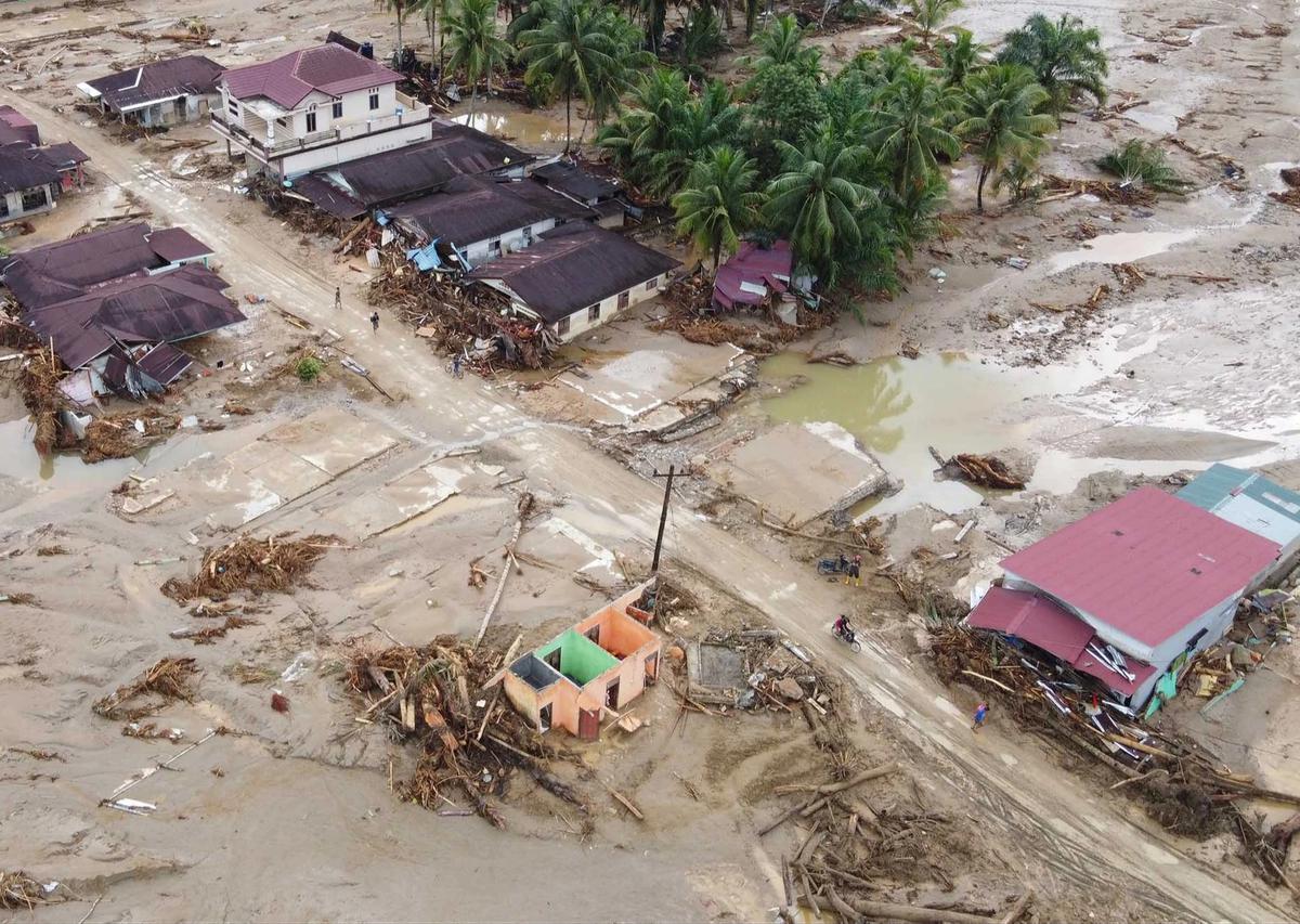 Potret banjir sumatera
