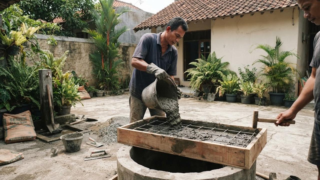 Cara Membuat Tutup Sumur yang Aman