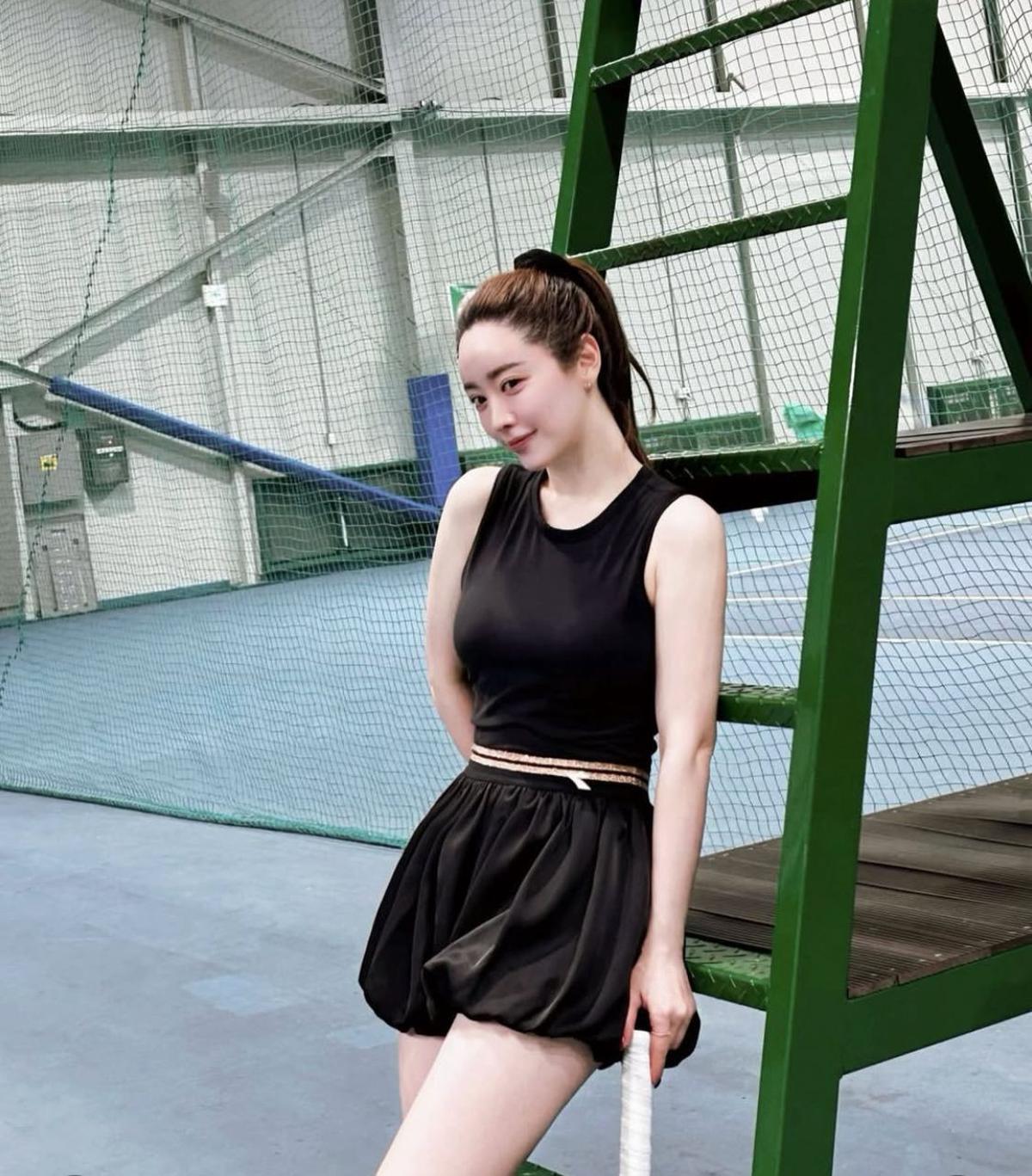 Pesona Hong Soo Ah Jadi Sorotan di Lagi-Lagi Tenis, Visual Menawan dan Skill Tenis Mengesankan