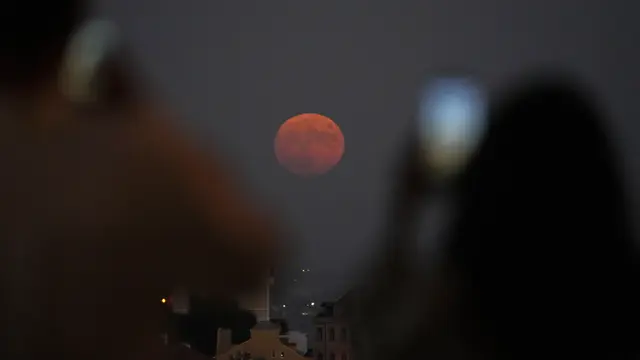 Supermoon Terakhir Tahun Ini di Bulan Agustus