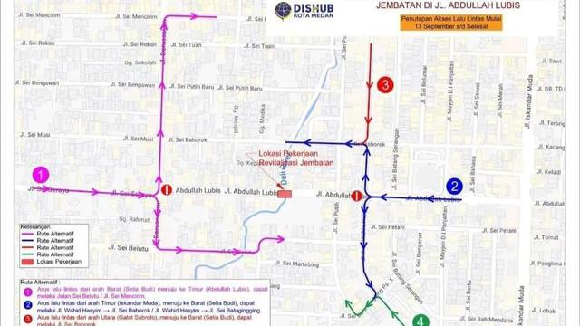 Jalan Abdullah Lubis Medan