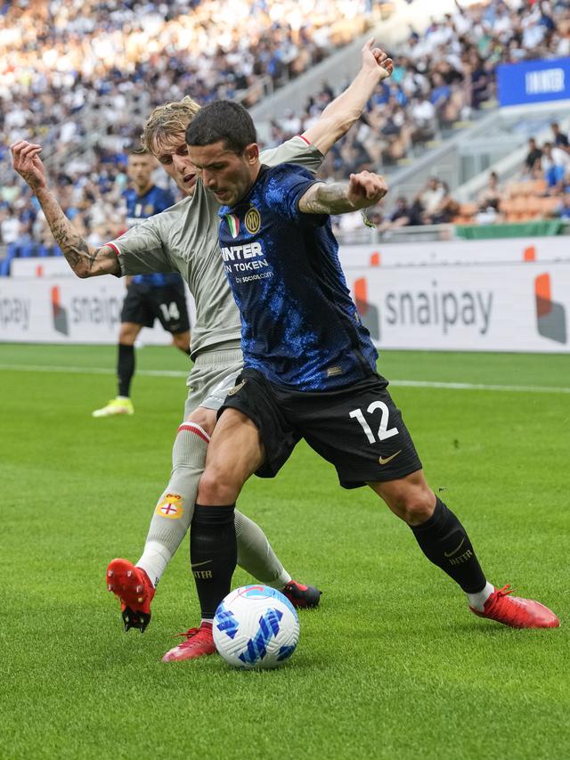 Dzeko dan Calhanoglu Bikin Gol, Inter Lumat Genoa 4-0