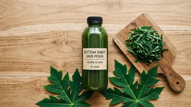 Cara Membuat Pestisida Nabati dari Daun Pepaya
