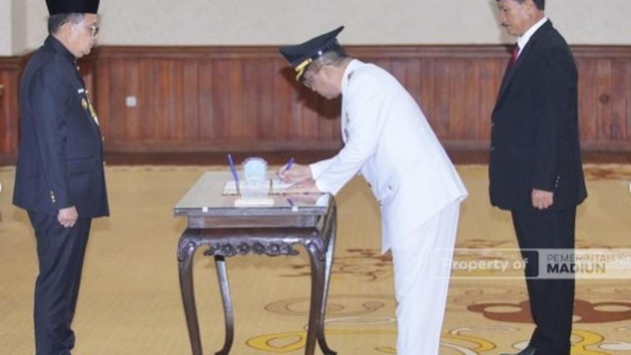 Eddy Supriyanto Dilantik Jadi Pj Wali Kota Madiun Gantikan Maidi