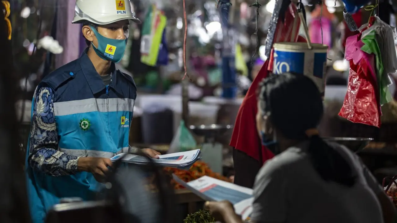 Konsumsi listrik PL pada Oktober 2021 mencapai 22 Terawatt-hour (TWh). Angka konsumsi bulanan ini bahkan tertinggi sejak 2017. (Dok PLN)
