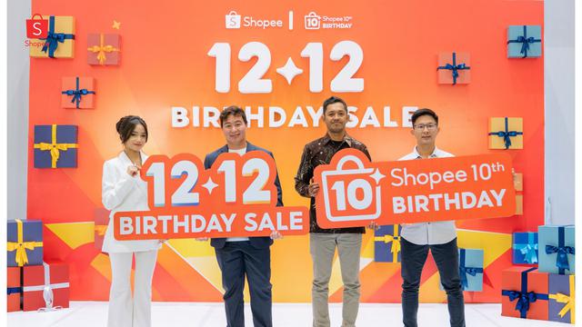 Semarak 12.12 Shopee Rayakan 10 Tahun Perjalanan: Kolaborasi Spesial Bareng Fuji, Batik Kanthil, dan Kintakun 