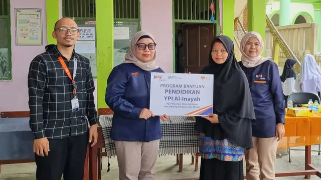 KAI Logistik menghadirkan akses internet ke sekolah-sekolah di wilayah yang masih terbatas konektivitasnya