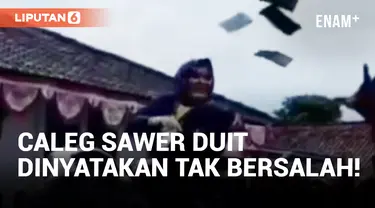 Sawer Duit di Halaman KPU Garut, Caleg Partai NasDem Dinyatakan Tak Bersalah