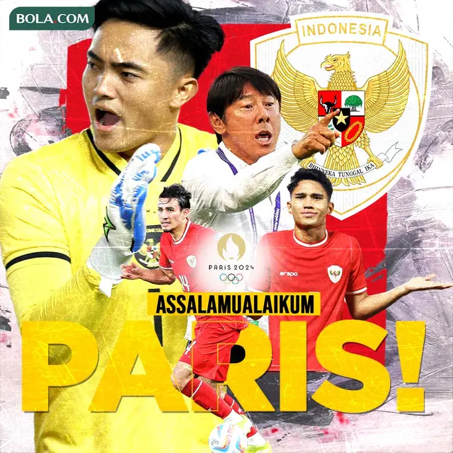 Timnas Indonesia U-23 - Ilustrasi Assalamualaikum Paris