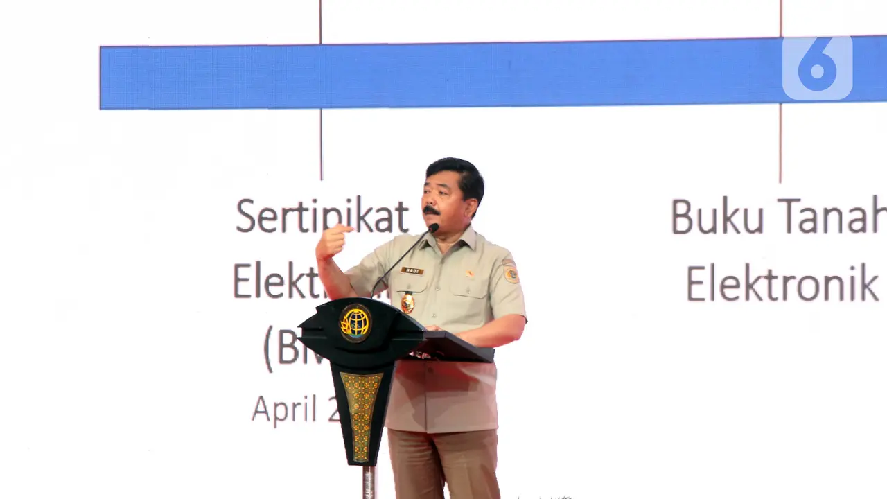 Hadi Tjahjanto Buka Rakernas Kementerian ATR/BPN Tahun 2023