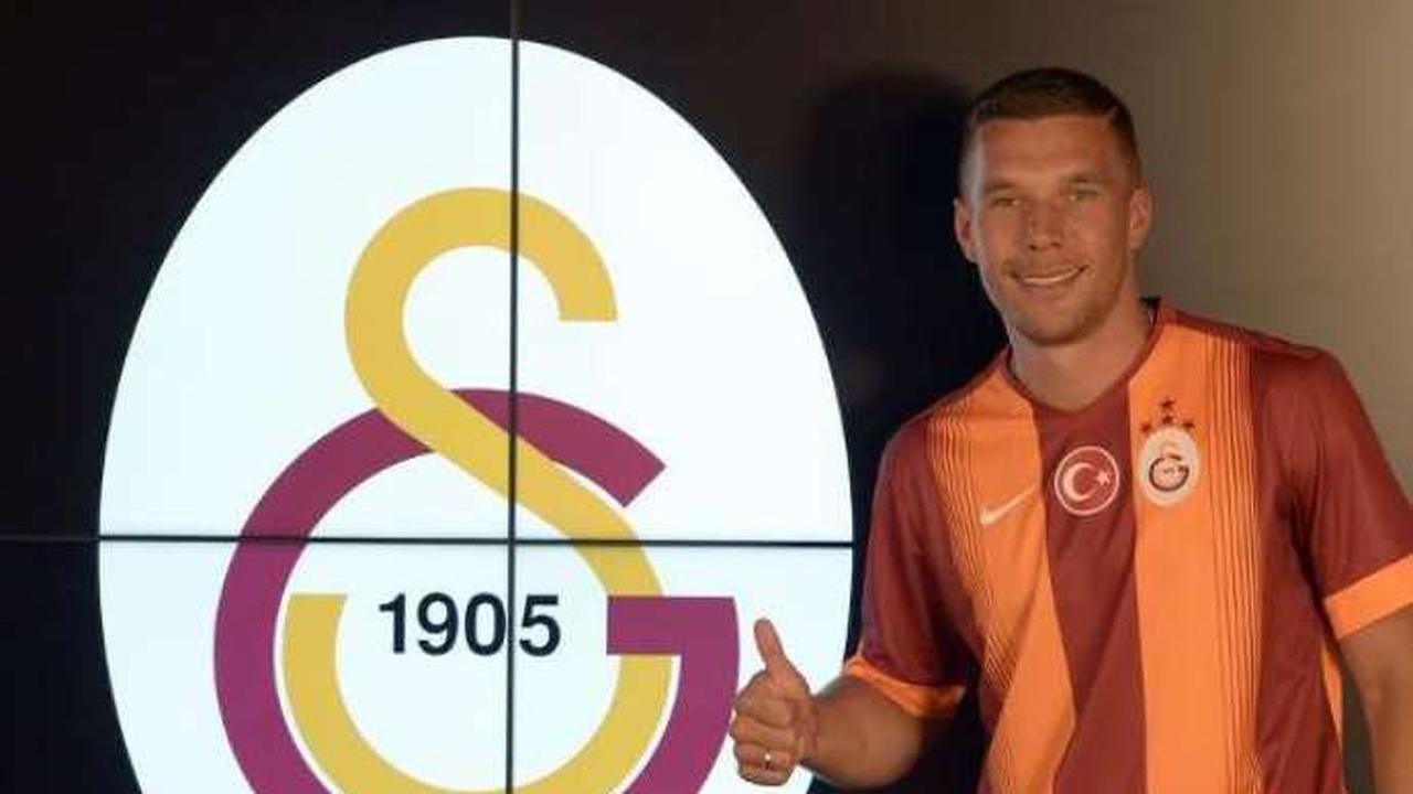 Lukas Podolski resmi gabung Galatarasay (Galatasaray)