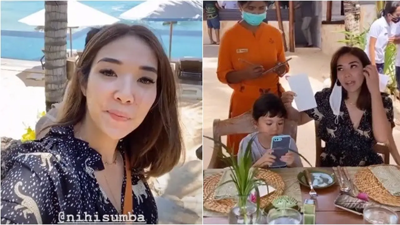 6 Momen Liburan Gisella Anastasia Bareng Teman Artis di Nihi Sumba
