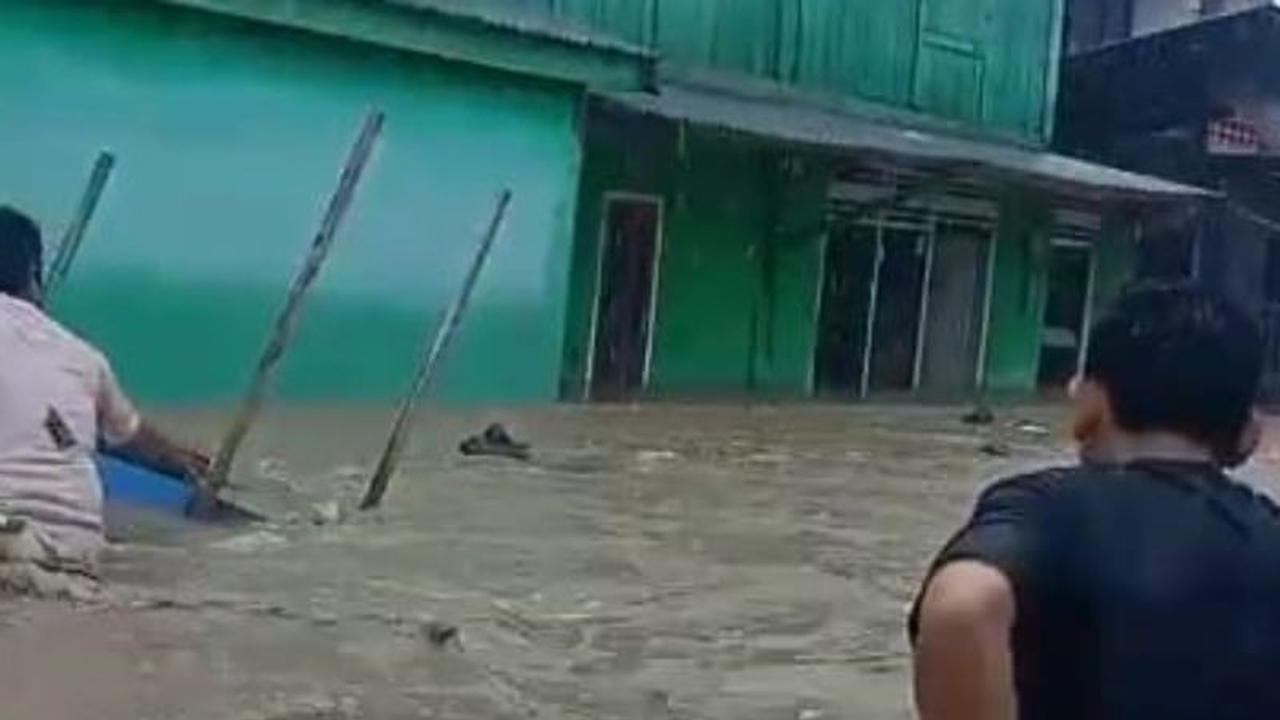 Banjir Donggala Rendam Empat Desa di Tanantovea, Jembatan Penghubung Putus