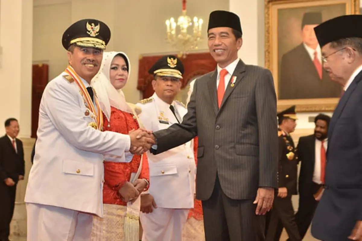 Syamsuar Edi Dilantik Presiden, Alfedri Yakin Riau Lebih Baik