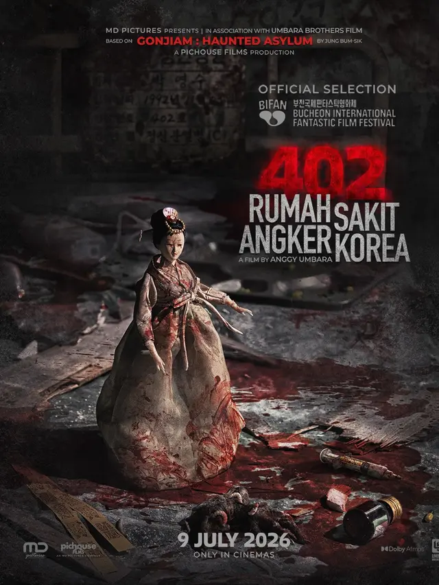 Film 402 Rumah Sakit Angker Korea. (MD Pictures via Instagram/ 402.rsangkerkorea)