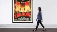 Poster film King Kong (1933) edisi bioskop Prancis. Dok: Sotheby's