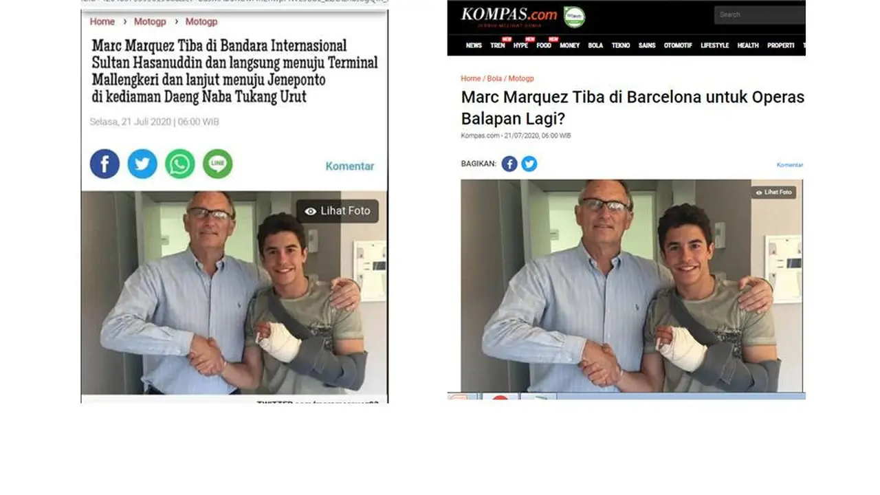 Cek Fakta Marc Marquez