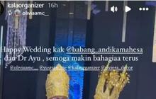 Momen Resepsi Kedua Babang Andika dan Ayu Kartika, Pesta Mewah di Hotel