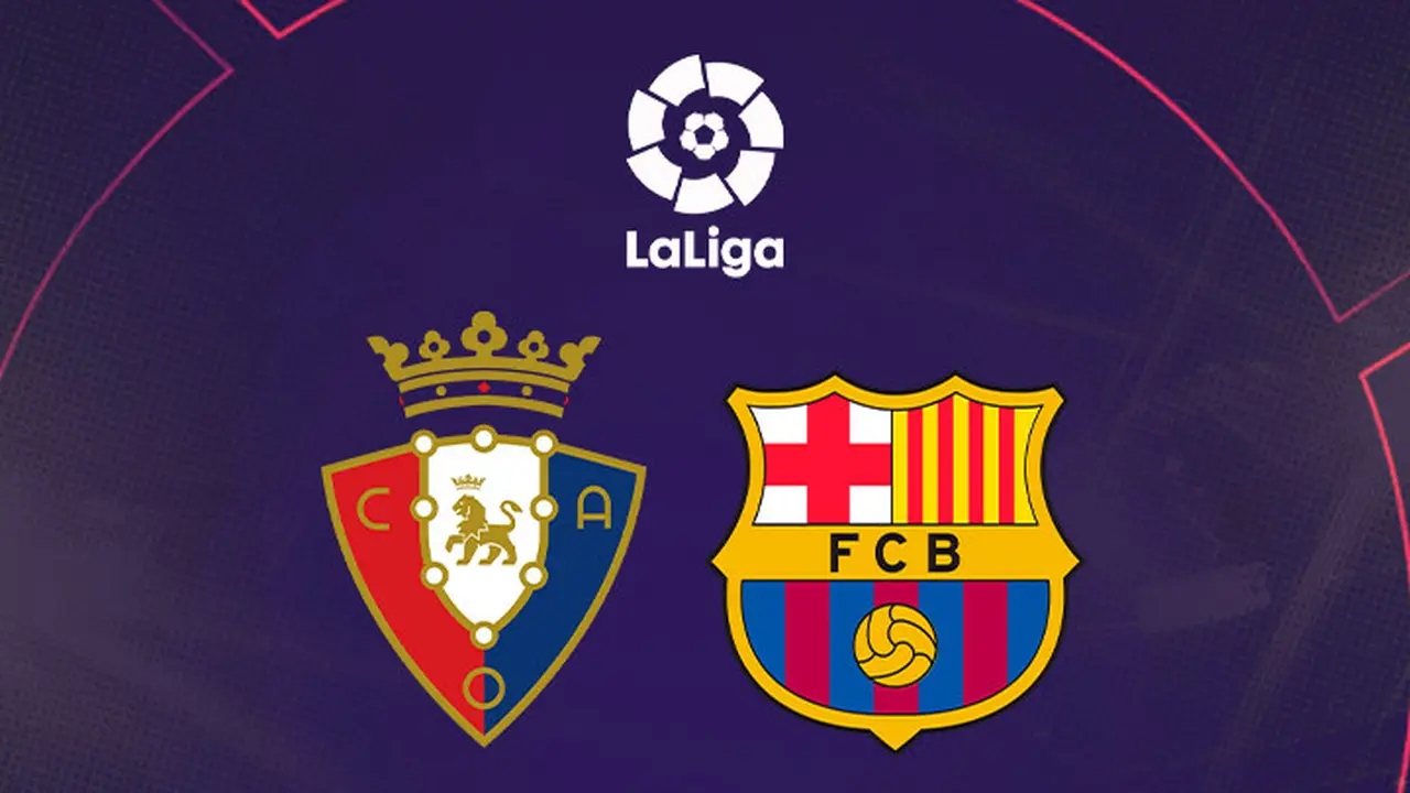 La Liga - Osasuna Vs Barcelona