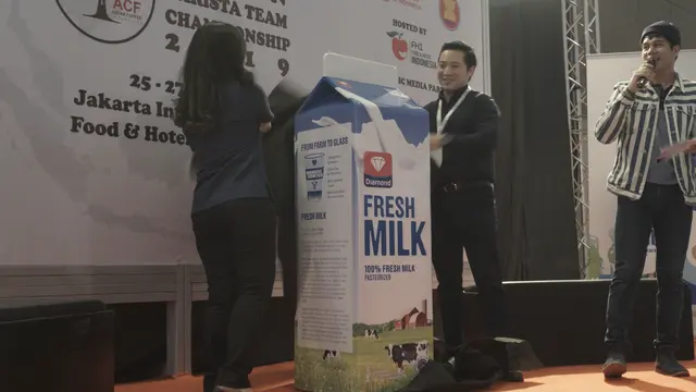 Peluncuran desain baru kemasan Diamond Fresh Milk