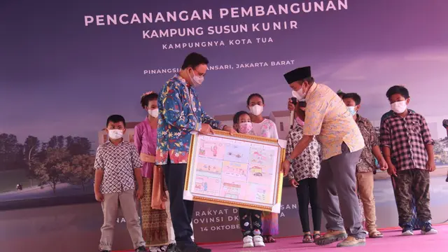 Anies Baswedan akan bangung Kampung Susun Kunir di Tamansari, Jakarta Barat