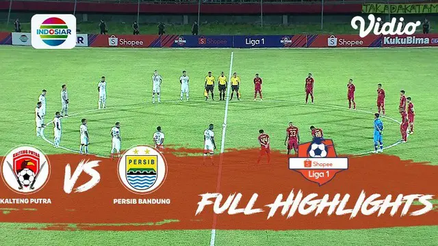 VIDEO: Highlights Shopee Liga 1 2019, Kalteng Putra Vs Persib 0-2