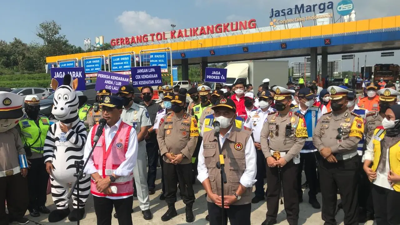 Suasana Prescone di GT Tol Kalikangkung Semarang