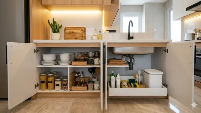 Ide Rak Kolong Dapur