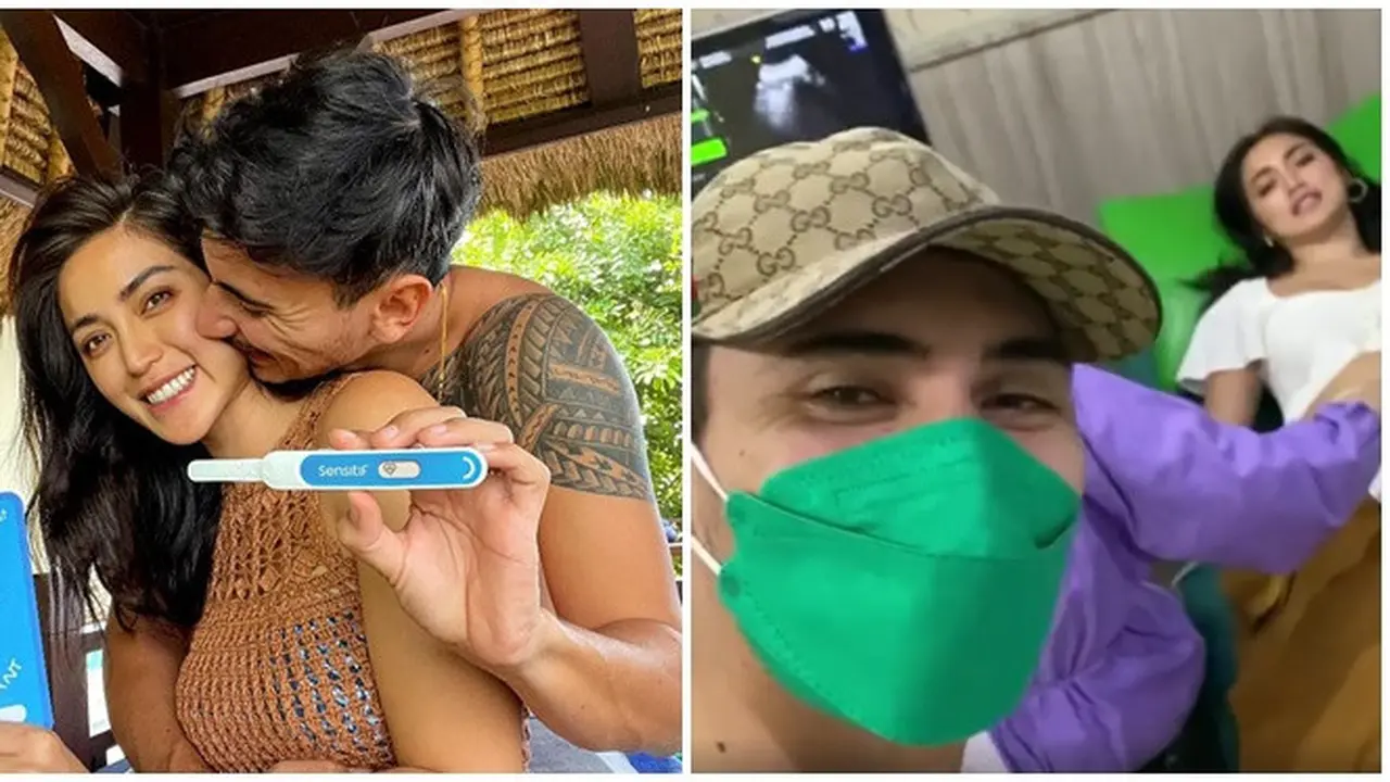 5 Momen Bahagia Jessica Iskandar Periksa Kehamilan, Ditemani Vincent Verhaag