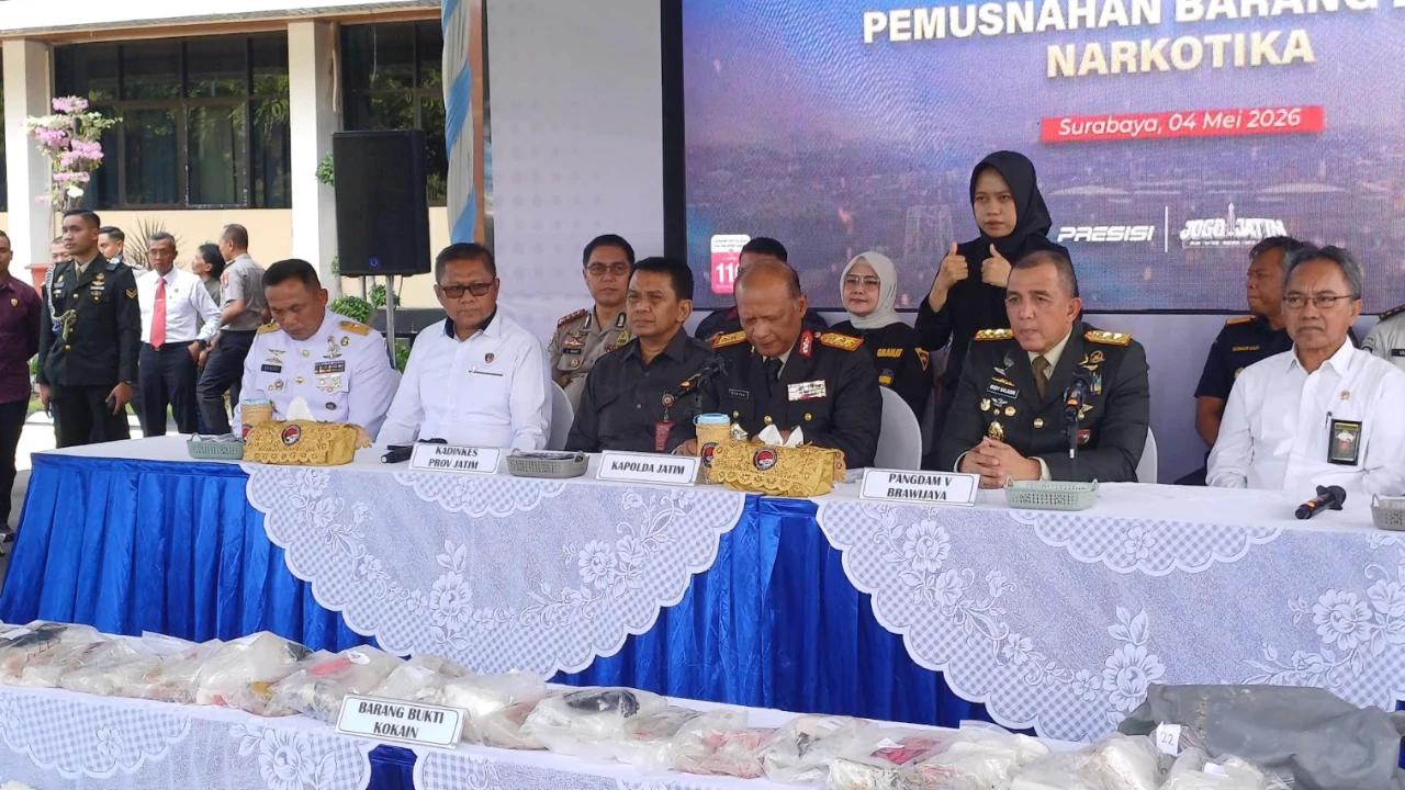 Polda Jatim Perketat Pengawasan Pesisir Usai Temuan Kokain 22 Kg di Sumenep