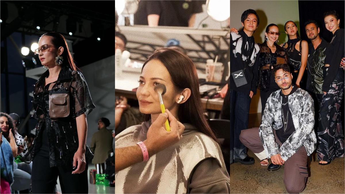 Aksi Enzy Storia Saat Berlenggak-Lenggok di New York Fashion Week, Bikin Orang Terkesima - Vimarsana News