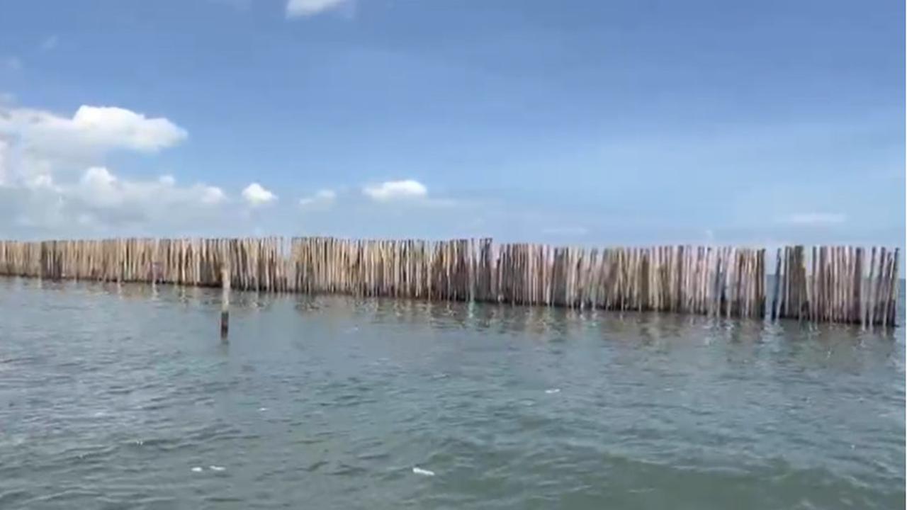 Pagar Laut Ternyata Belum Dibongkar Semua, Perairan Desa Kohod kini Berbentuk Petak Kavling Bak Tanah Empang