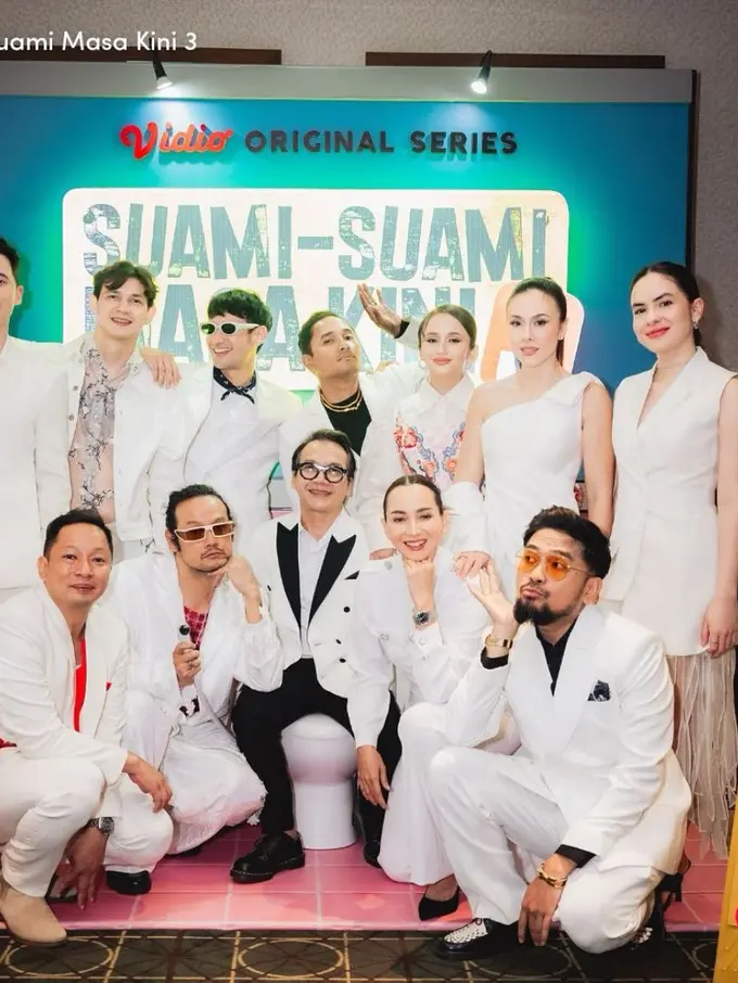 Press Conference Vidio Original Series 'Suami-Suami Masa Kini 3' XXI Senayan City (Instagram/@vidiooriginals)