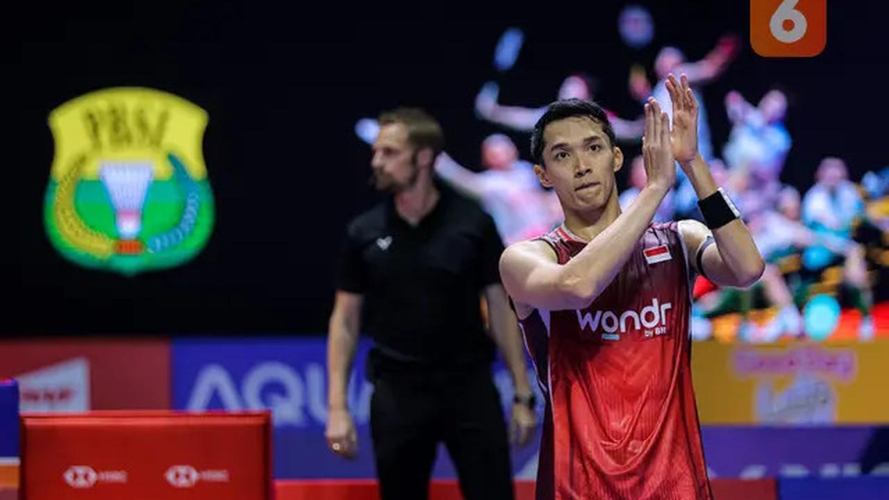 Foto: Aksi Jonatan Christie setelah Tak Lagi Jadi Penggawa Pelatnas PBSI di Indonesia Open 2025, Dapat Perlawanan Sengit