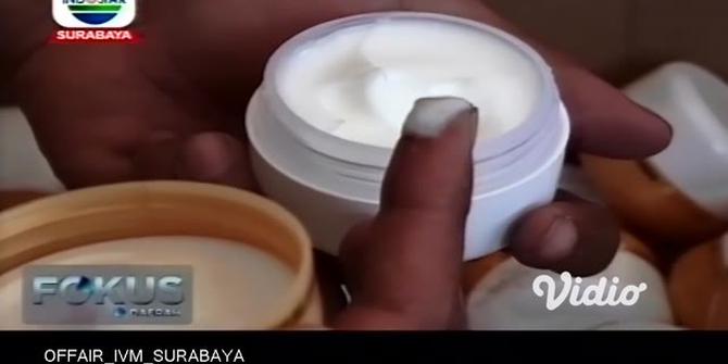 VIDEO: Kosmetik Kecantikan Ilegal Beredar di Banyuwangi, Polisi Amankan 2 Pelaku