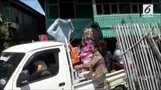 Dua video hoaks membuat warga Majene panik mengungsi ke pegunungan.