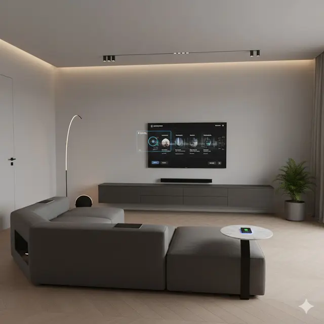 Konsep Smart Living Terintegrasi (Gemini AI)