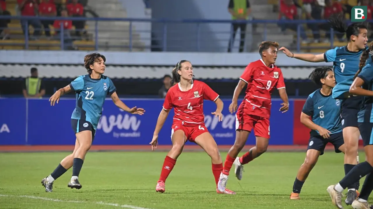 Duel Timnas Indonesia Putri Vs Singapura