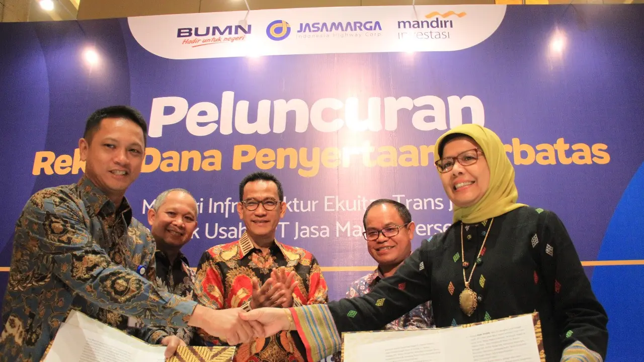 Jasa Marga mencari pendanaan dengan mengeluarkan produk pendanaan melalui skema Reksadana Penyertaan Terbatas (RDPT). (Dok Jasa Marga)