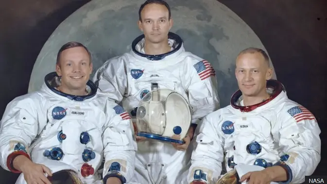 <p>Buzz Aldrin (Apollo 11) (Dok. NASA via BBC)</p>