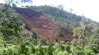 Sebanyak 28 orang diduga tewas tertimbun longsor di Desa Banaran, Kecamatan Pulung, Kabupaten Ponorogo, Jawa Timur. (Foto: BNPB/Sutopo Purwo Nugroho)