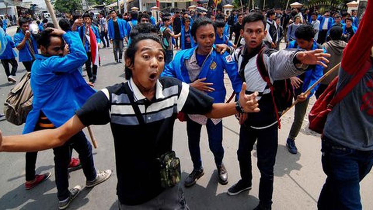 Mahasiswa dua fakultas di Universitas Pancasila bentrok